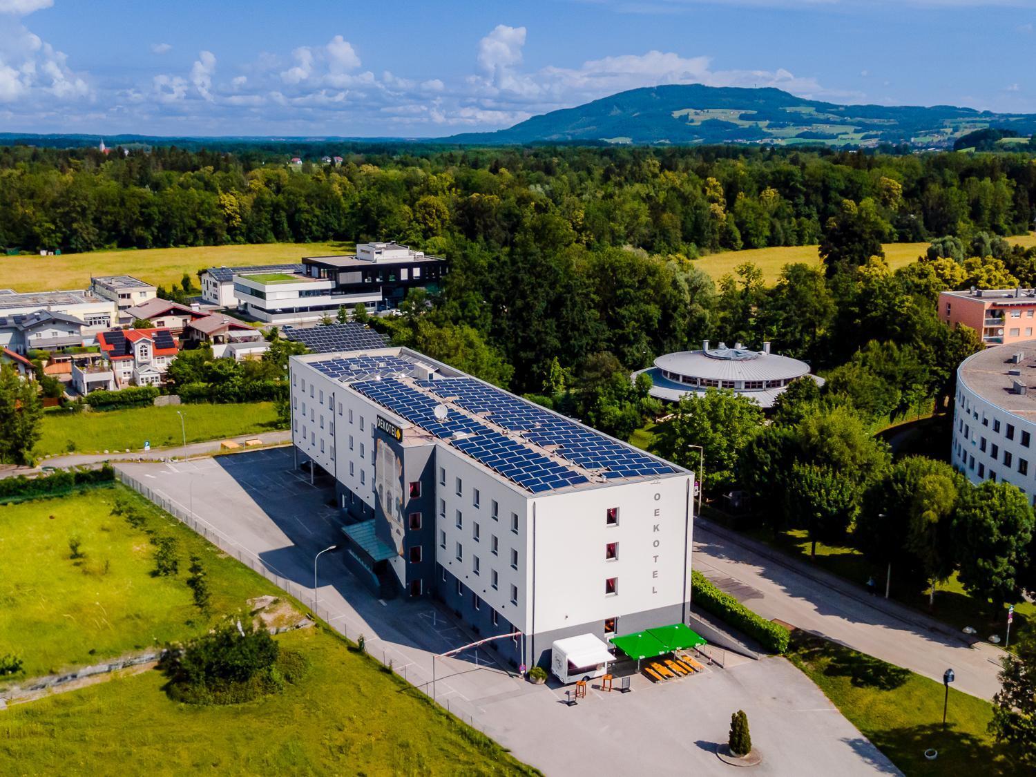 Oekotel Salzburg Messe Eksteriør billede